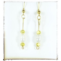 Boucles d'oreilles perles...