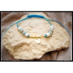 Bracelet perles heishi ida